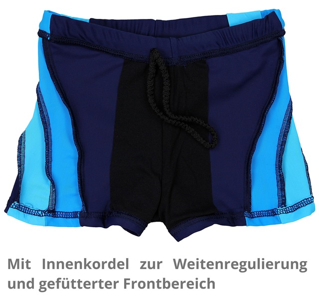 AQUARTI Badehose »Badehose Jungen Kinder Badehose Seitliche Paspel«