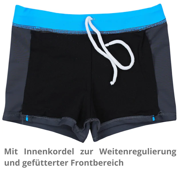 AQUARTI Badehose »Badehose Jungen Kinder Badehose Seitliche Paspel«
