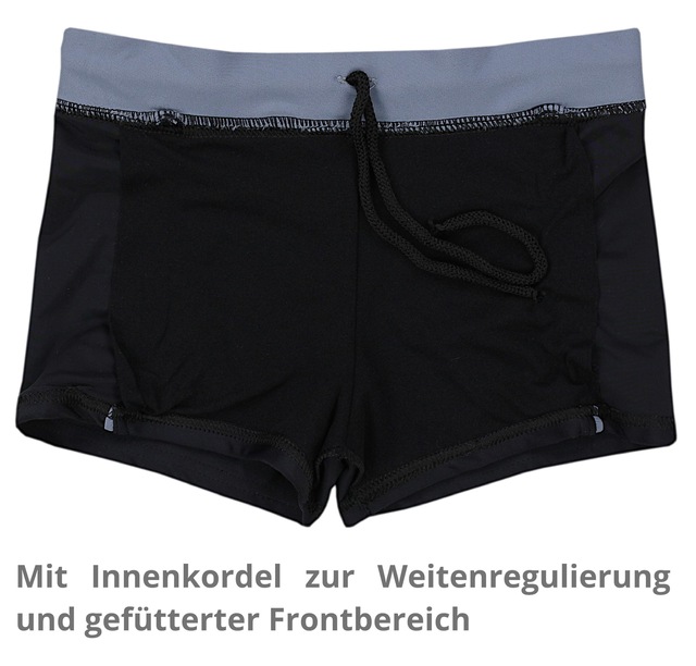 AQUARTI Badehose »Badehose Jungen Kinder Badehose Seitliche Paspel«