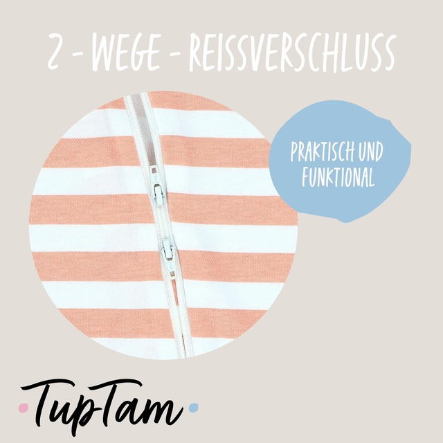 TupTam Schlafanzug »Schlafstrampler Baby Unisex Schlafstrampler mit Fuß 3er Pack«