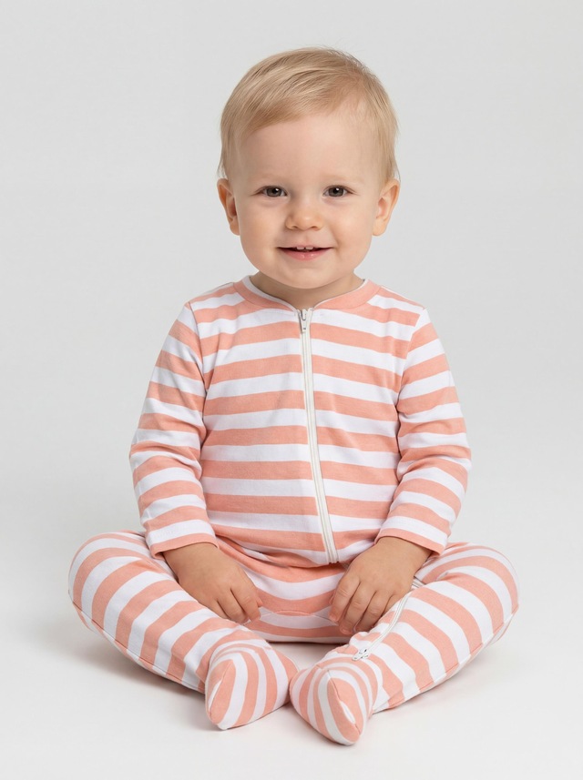 TupTam Schlafanzug »Schlafstrampler Baby Unisex Schlafstrampler mit Fuß 3er Pack«
