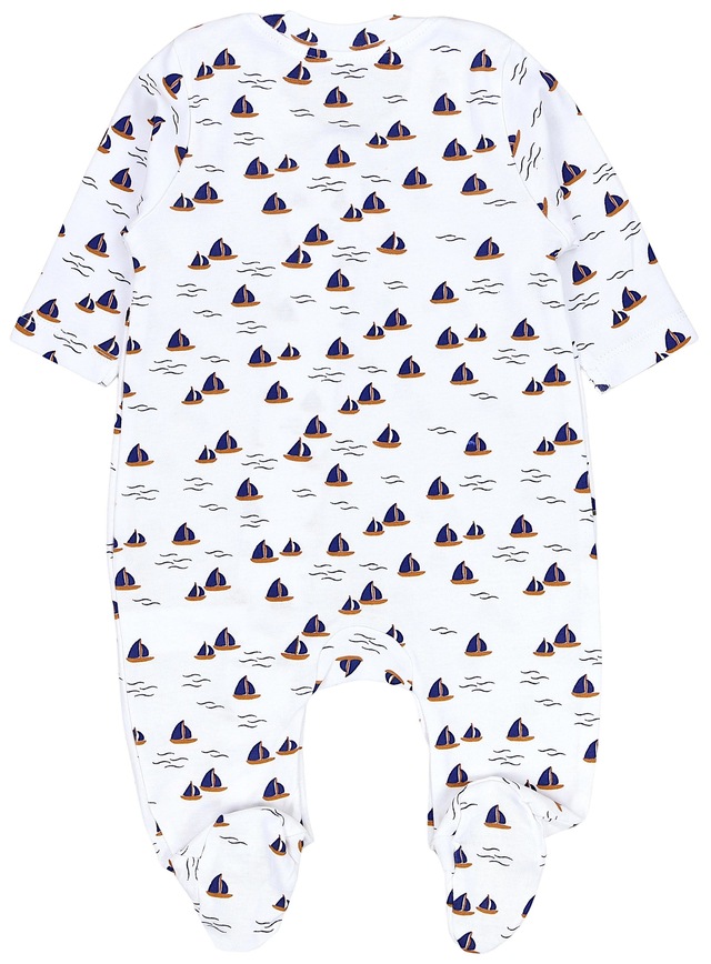 TupTam Schlafanzug »Schlafstrampler Baby Unisex Schlafstrampler mit Fuß 3er Pack«