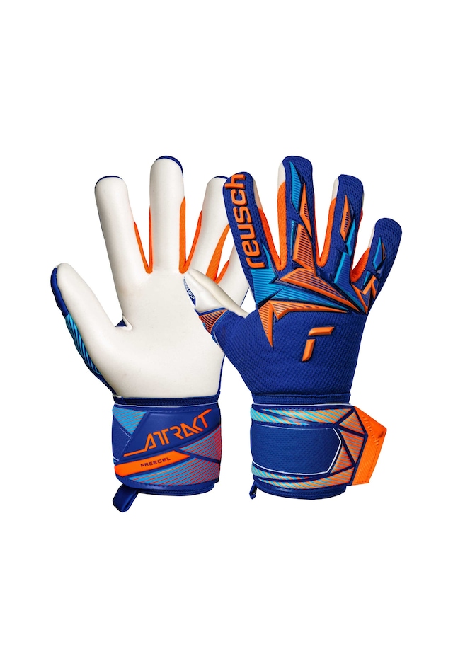 Reusch Torwarthandschuhe »Attrakt Freegel Advance Junior« mit atmungsaktiven Mesh-Einsätzen