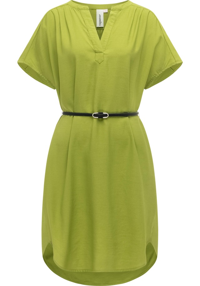 Ragwear Minikleid »Klarisa« Ohne Taschen Lockeres Oversize Sommerkleid mit Gürtel