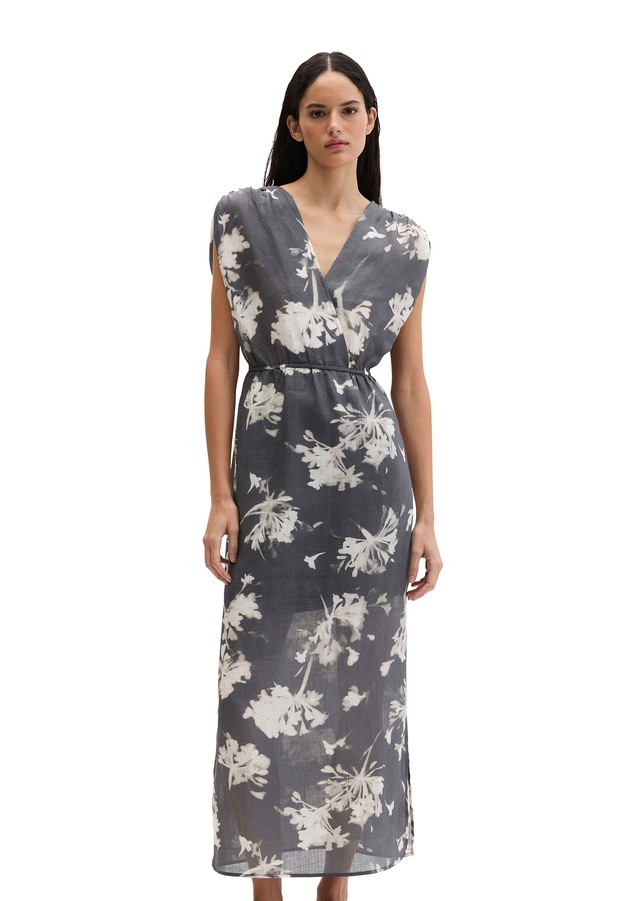 Marc O'Polo Druckkleid »aus weicher Ramiefaser«
