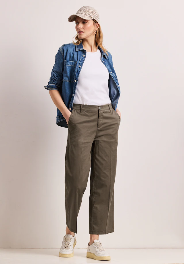 STREET ONE Chinohose Middle Waist