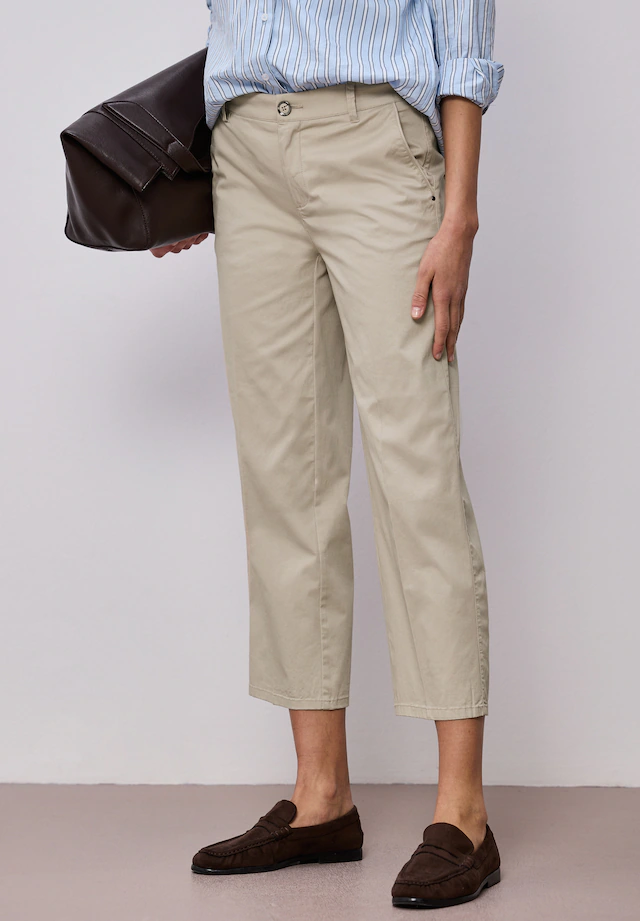 STREET ONE Chinohose Middle Waist