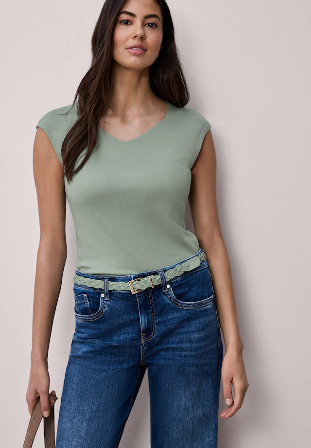 STREET ONE T-Shirt mit Doppelfront