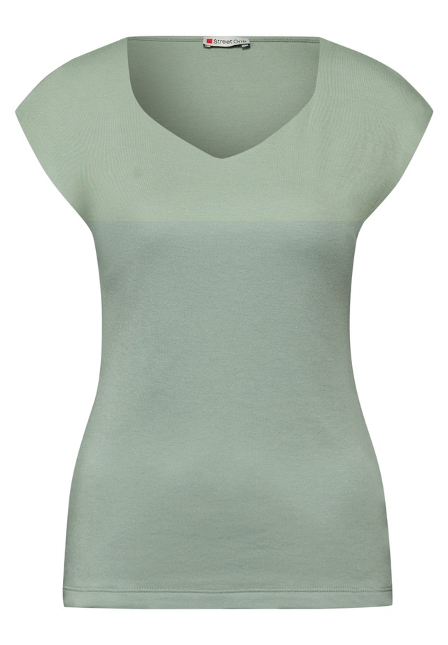STREET ONE T-Shirt mit Doppelfront