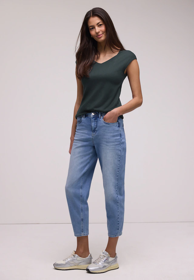 STREET ONE T-Shirt mit Doppelfront
