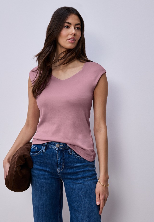 STREET ONE T-Shirt mit Doppelfront