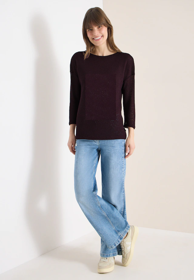 Cecil 3/4-Arm-Shirt mit 3/4 Ärmeln