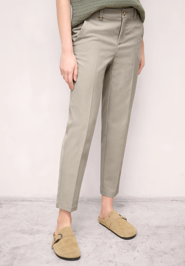 STREET ONE STUDIO Chinohose Middle Waist