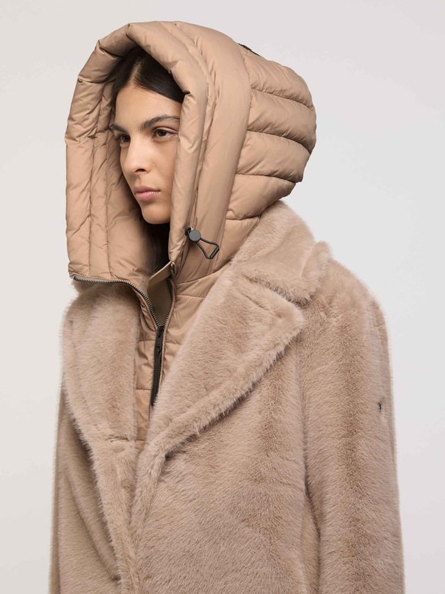 khujo Fellimitatmantel »FIZA« Regular Fit