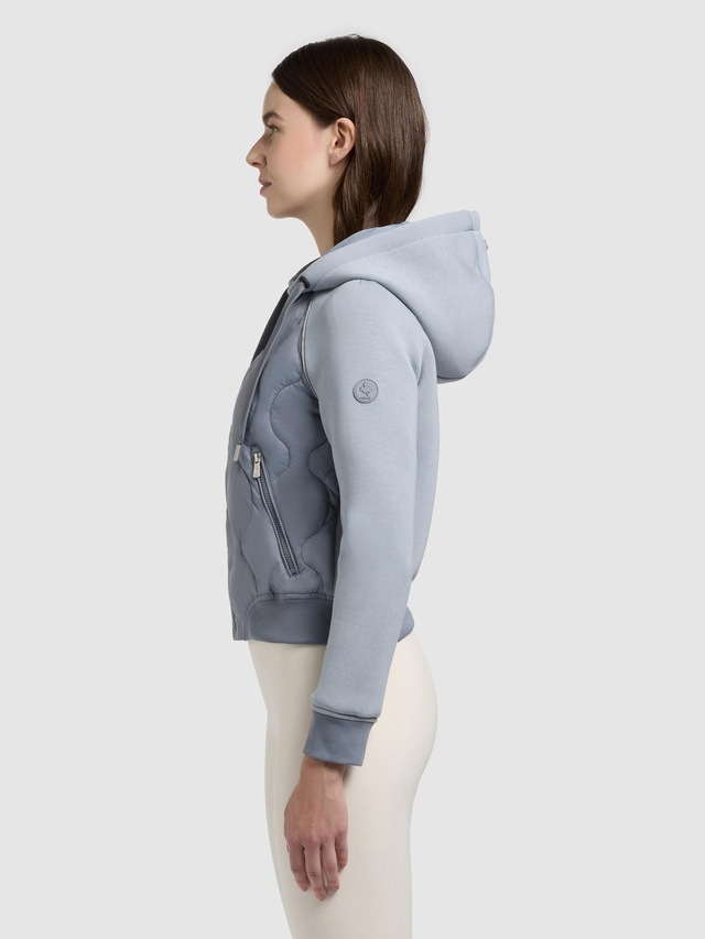 khujo Funktionsjacke »Malaya« 1 Stk. tlg. mit Kapuze Gesteppte Bomberjacke für den Übergang