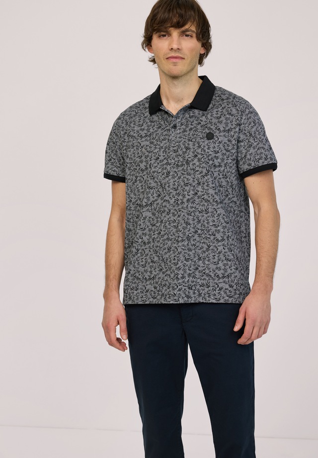 STREET ONE MEN Poloshirt aus reiner Baumwolle