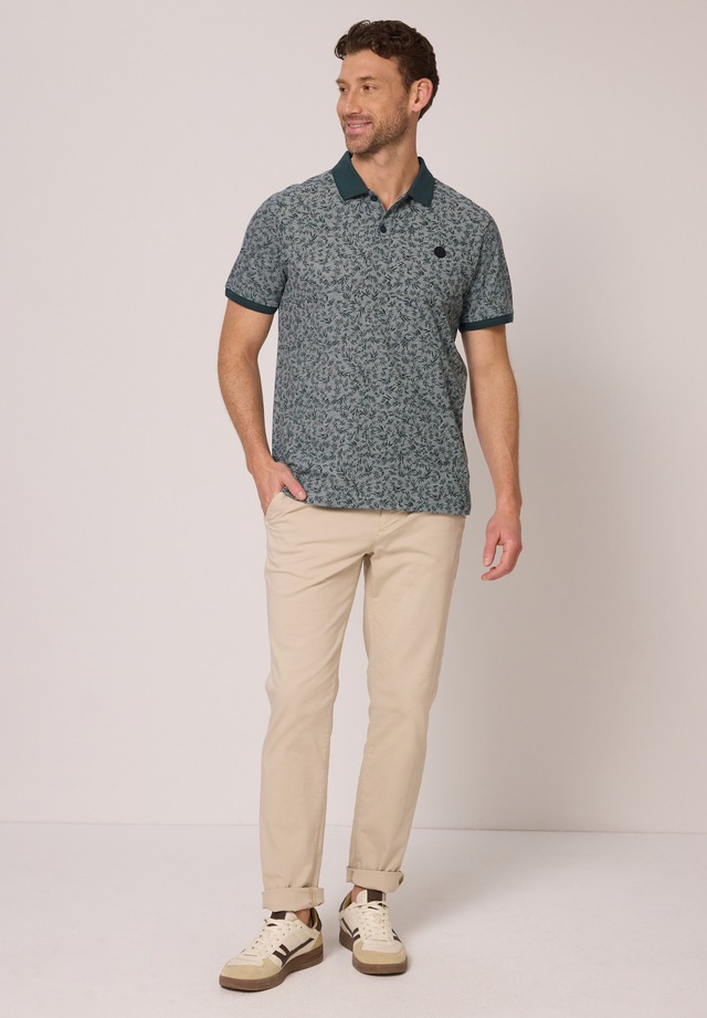 STREET ONE MEN Poloshirt aus reiner Baumwolle