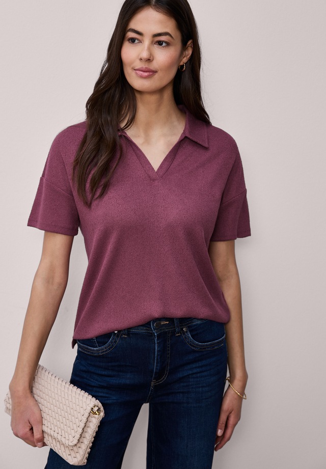 STREET ONE Poloshirt aus softer Viskose