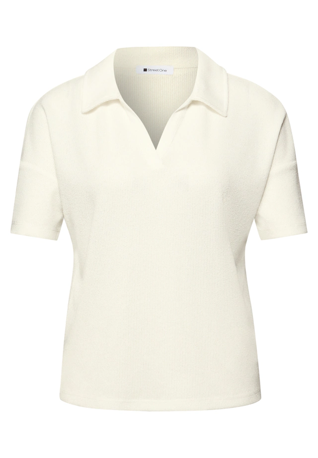STREET ONE Poloshirt aus softer Viskose