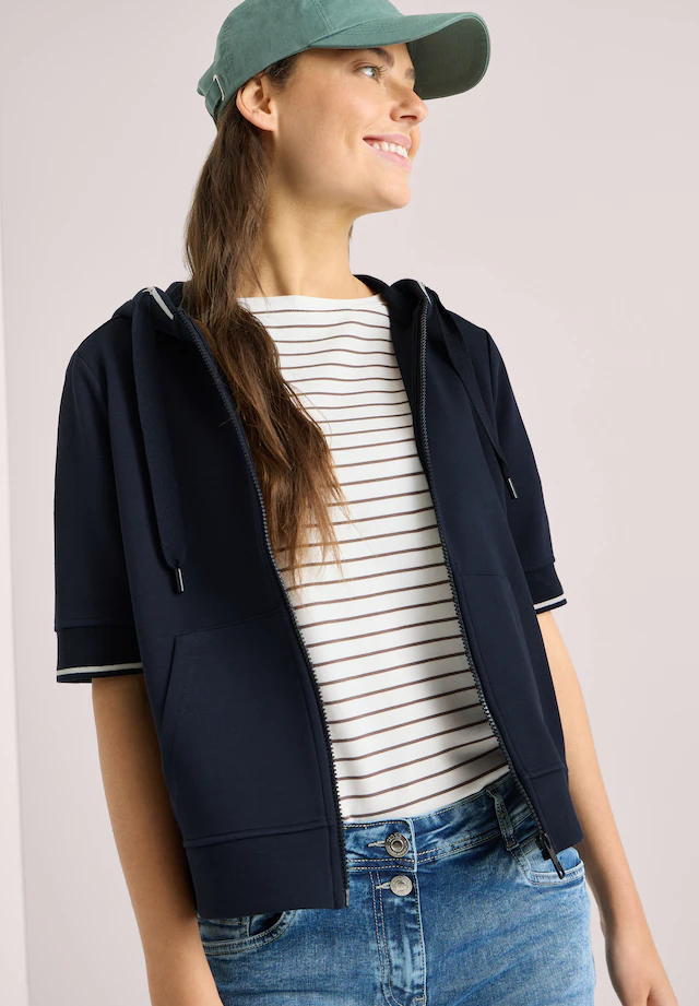 Cecil Sweatjacke mit Kapuze