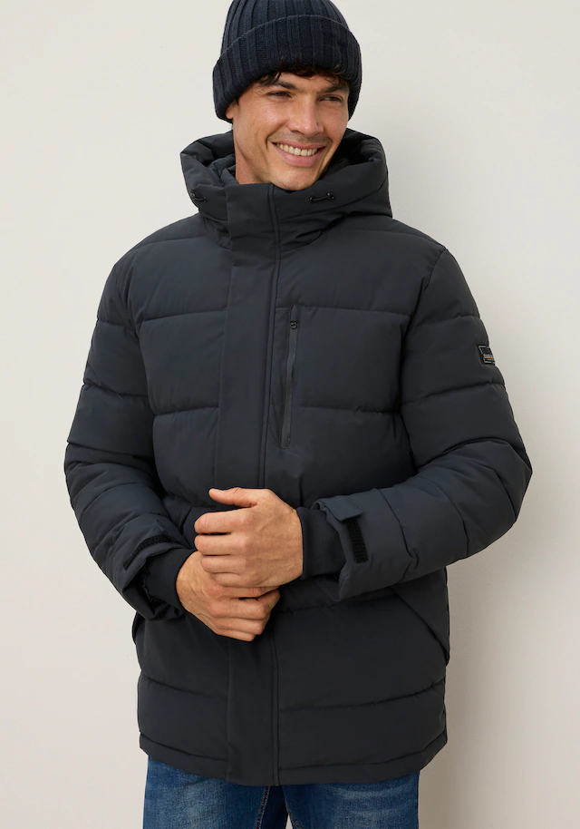 Bruno Banani Winterjacke mit Kapuze Steppjacke mit Kapuze mit Funktion