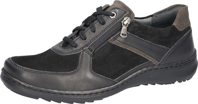 Waldläufer Schnürschuh »Herwig« Sneaker, Bequemschuh mit Schnürung und Reißverschluss, H-Weite