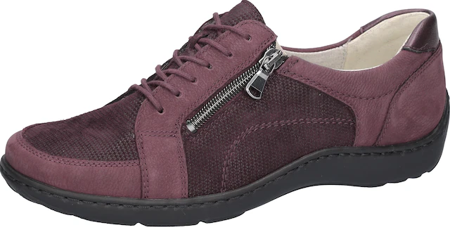 Waldläufer Schnürschuh »Henni« Halbschuh, Sneaker, Komfortschuh mit Reißverschluss, H-Weite