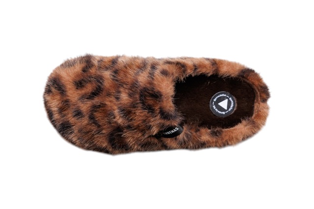 VERBENAS Hausschuh »YORK FELINE« Pantoffel, Wohlfühlschuh, Homeslipper mit Logo-Schriftzug
