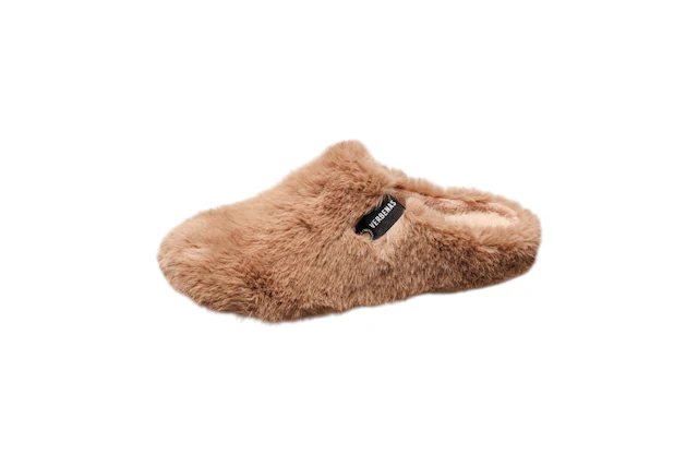 VERBENAS Hausschuh »YORK BUDAPEST« Homeslipper, Pantoffel, Wohlfühlschuh mit Logo-Schriftzug