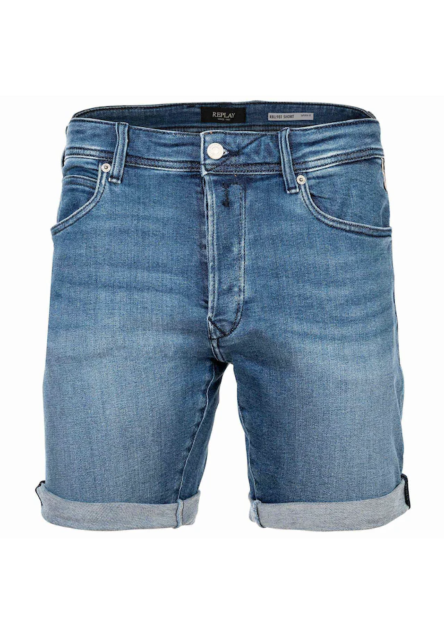 Replay Bermudas »Bermuda-Shorts POWER Stretch Denim 1er Pack«