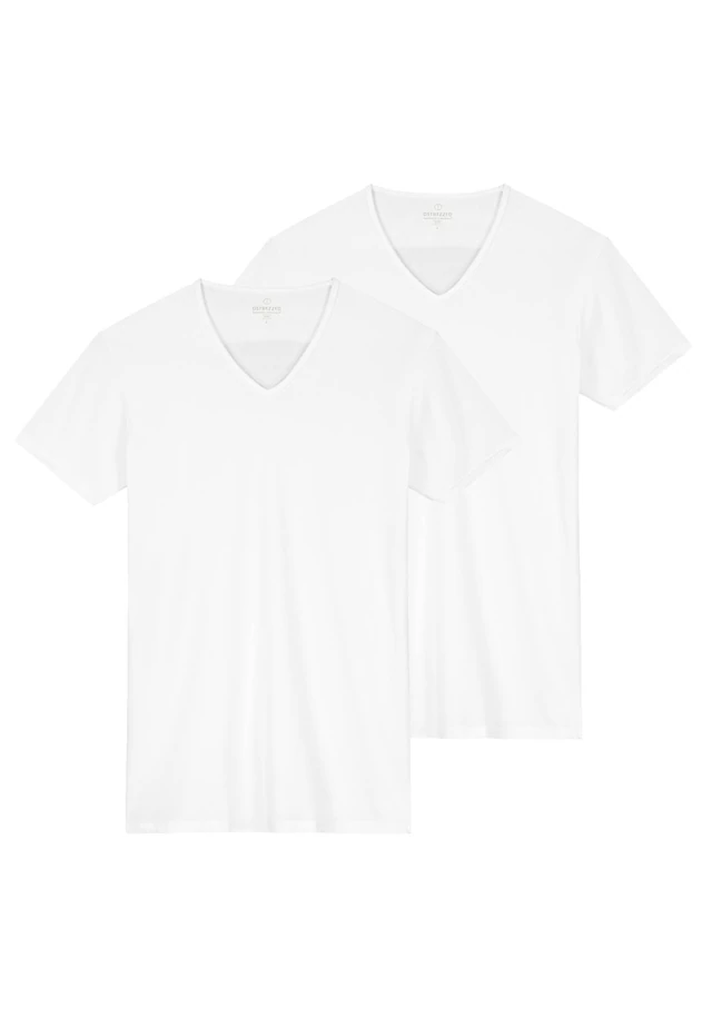 Dstrezzed T-Shirt »T-Shirt Eastwood 2 Pack V-Neck Tee Bamboo Blend 2er Pack« 2