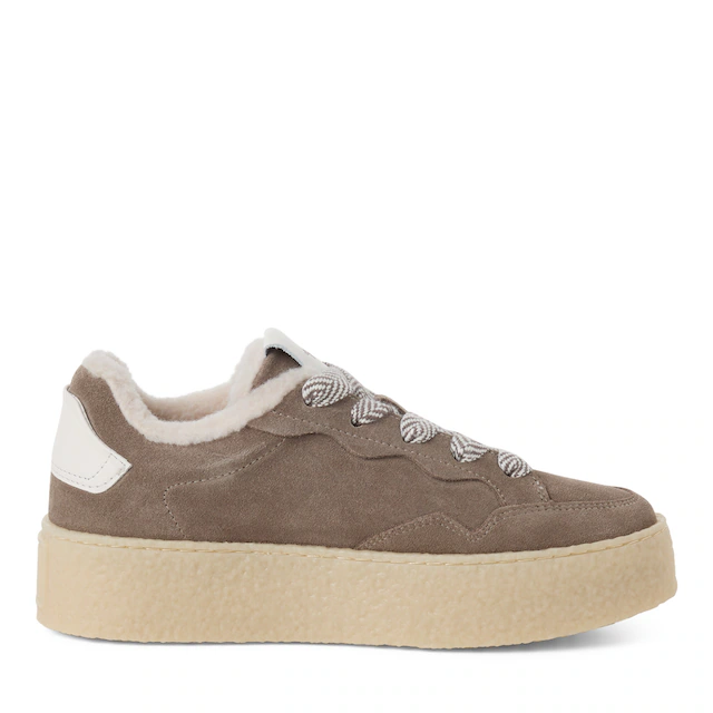 Tamaris Plateausneaker Freizeitschuh, Halbschuh, Schnürschuh mit Ziernähten