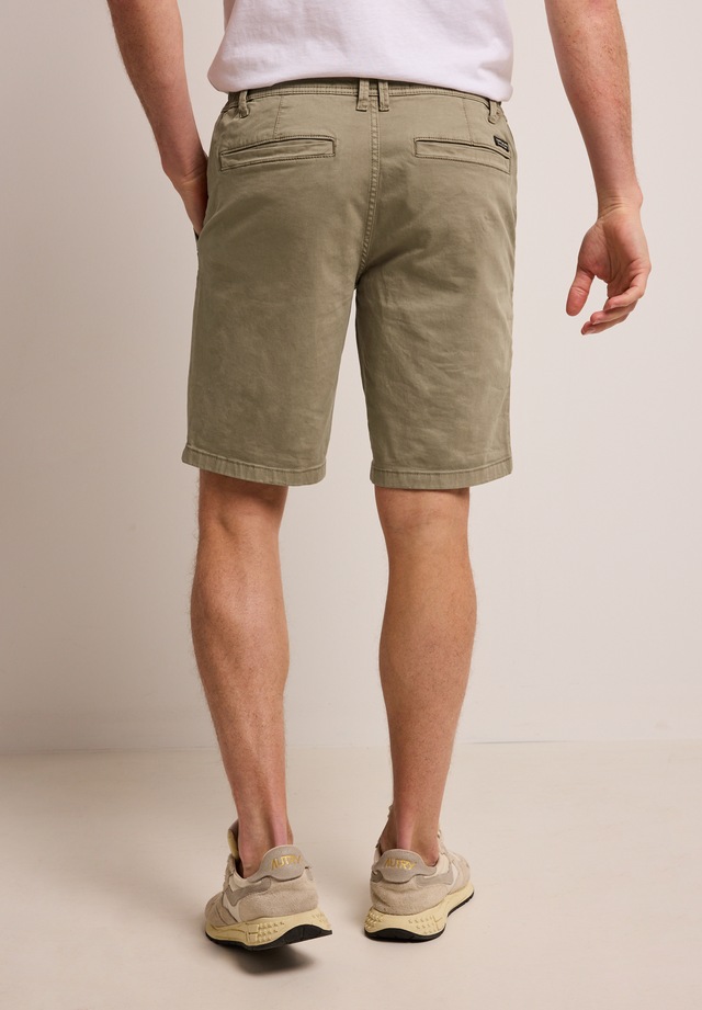 STREET ONE MEN Shorts aus Baumwolle mit Stretchanteil