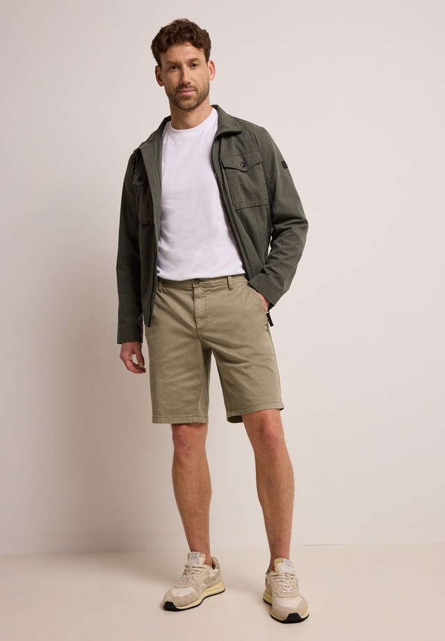 STREET ONE MEN Shorts aus Baumwolle mit Stretchanteil