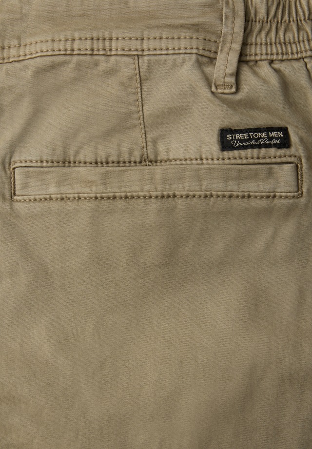 STREET ONE MEN Shorts aus Baumwolle mit Stretchanteil