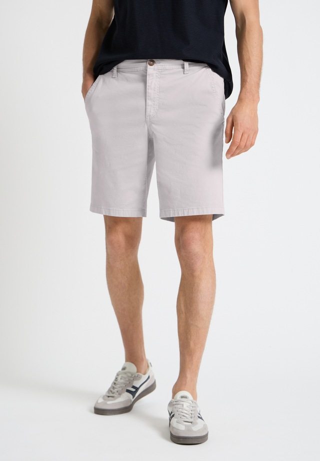 STREET ONE MEN Shorts aus Baumwolle mit Stretchanteil