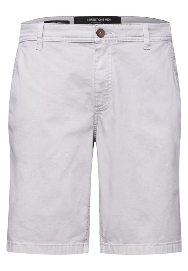 STREET ONE MEN Shorts aus Baumwolle mit Stretchanteil