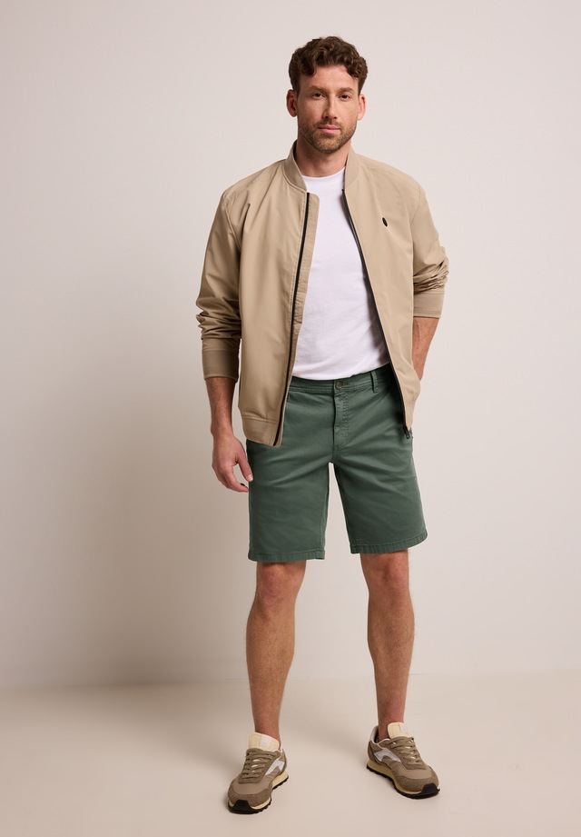 STREET ONE MEN Shorts aus Baumwolle mit Stretchanteil