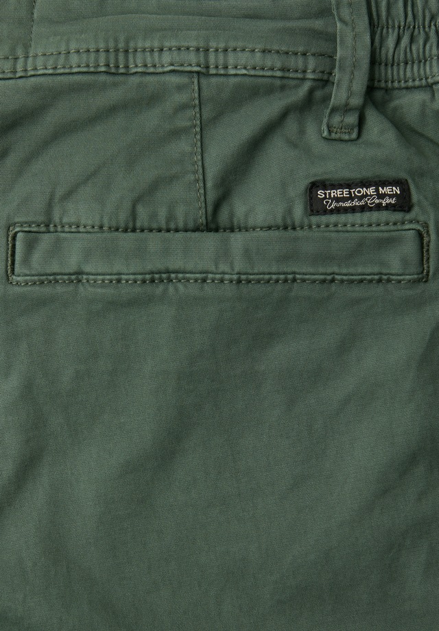 STREET ONE MEN Shorts aus Baumwolle mit Stretchanteil