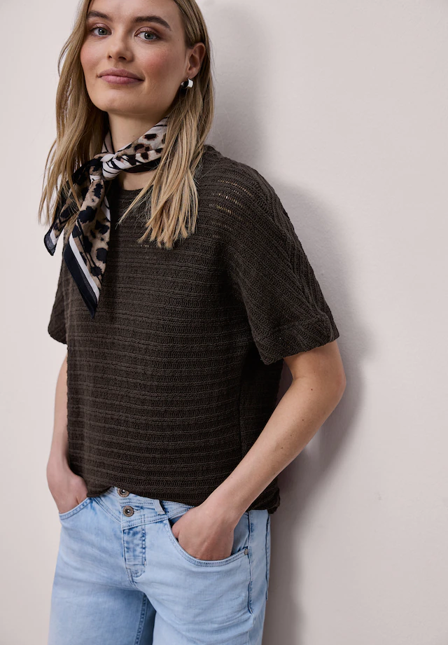 STREET ONE T-Shirt im soften Baumwoll-Mix