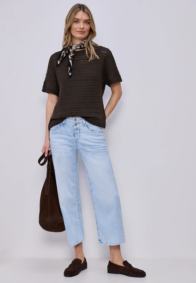 STREET ONE T-Shirt im soften Baumwoll-Mix