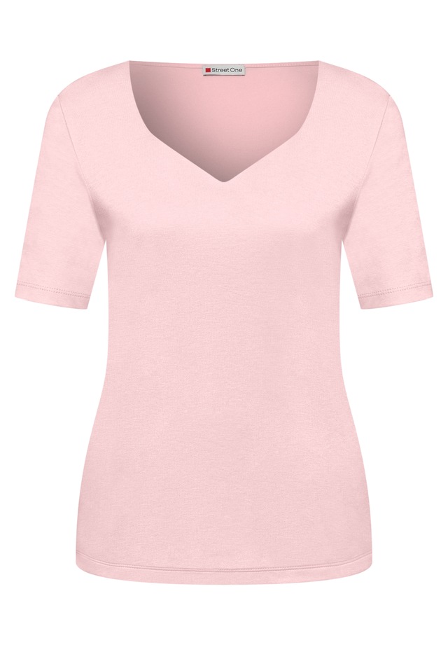STREET ONE T-Shirt im soften Baumwoll-Mix