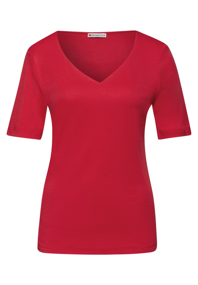 STREET ONE T-Shirt im soften Baumwoll-Mix