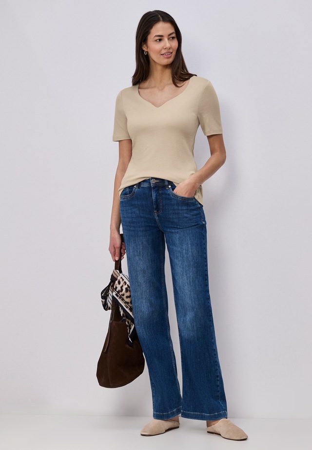 STREET ONE T-Shirt im soften Baumwoll-Mix