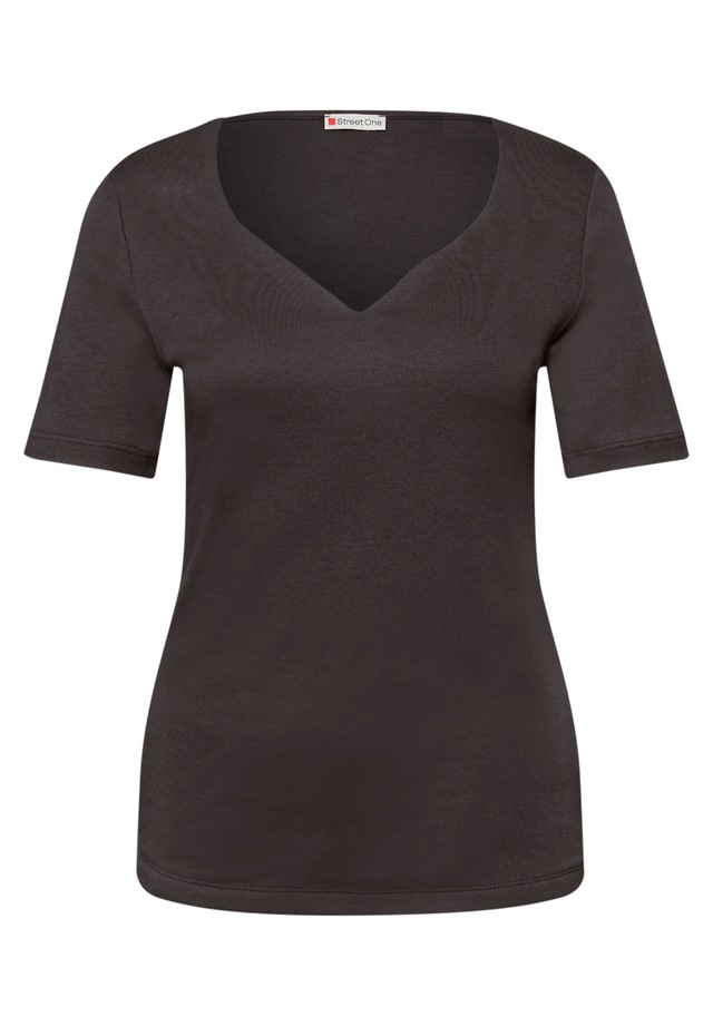 STREET ONE T-Shirt im soften Baumwoll-Mix