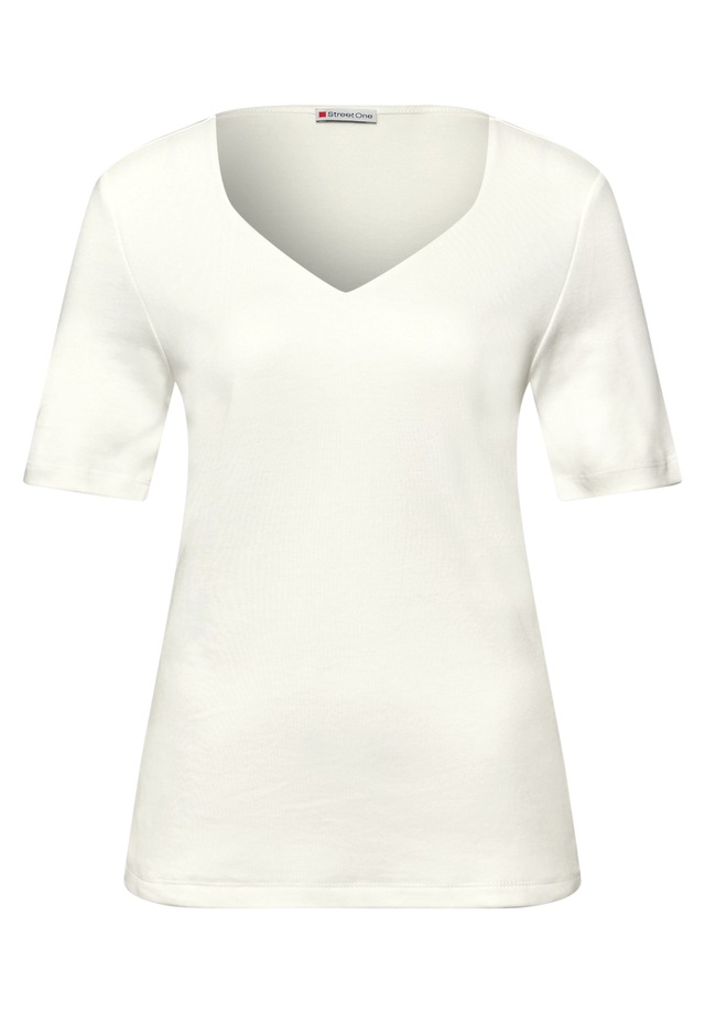 STREET ONE T-Shirt im soften Baumwoll-Mix