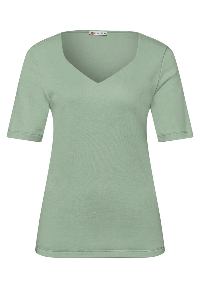 STREET ONE T-Shirt im soften Baumwoll-Mix