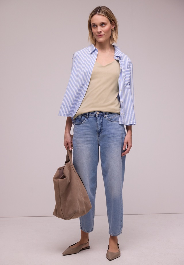 STREET ONE T-Shirt im soften Baumwoll-Mix