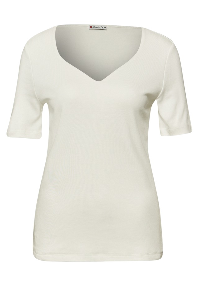 STREET ONE T-Shirt im soften Baumwoll-Mix