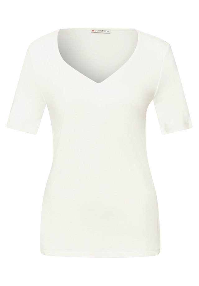 STREET ONE T-Shirt im soften Baumwoll-Mix